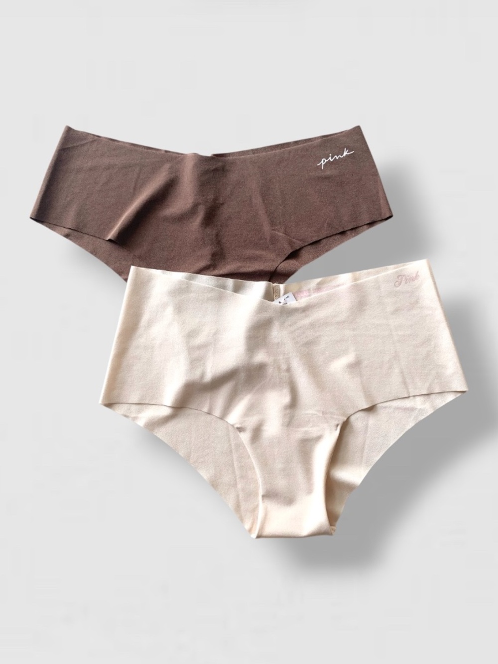 PINK Victoria’s Secret 2pk Cheeky Cheekster Panties Lot of 2 M New